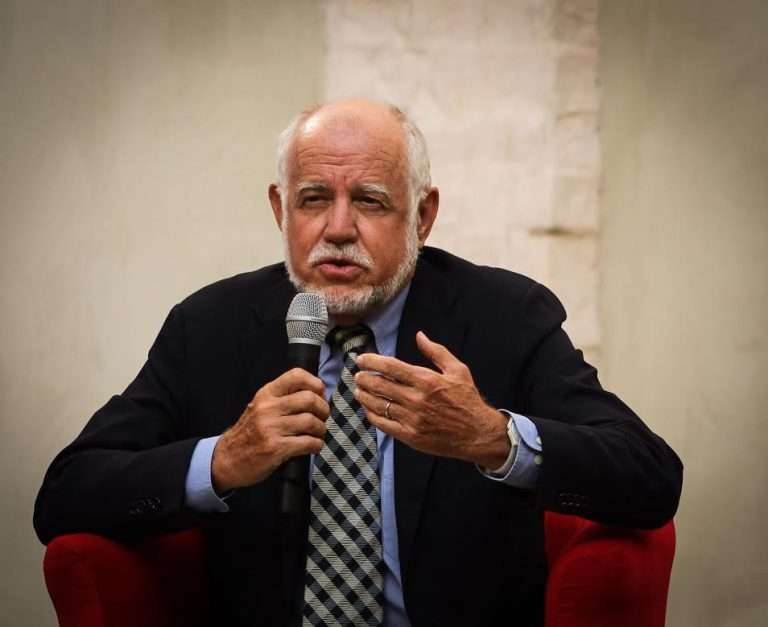 Gianfranco Fabi alla presentazione di Crema