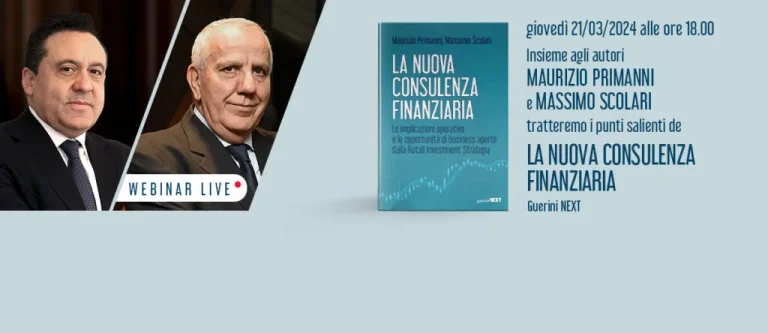 Webinar La nuova consulenza finanziaria